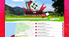 Desktop Screenshot of euskalcamp.fr